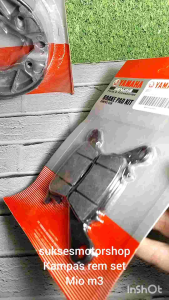 Kampas Rem Set Depan Belakang Motor Yamaha Mio M3 Fino 125 Soul GT 125 X-Ride 125