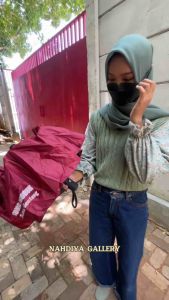 Payung Lipat 3 Otomatis Anti UV Sablon Custom Payung Matic
