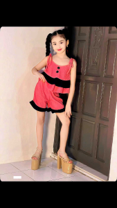 Fatima Short Terno for Kids 6-9yrs old