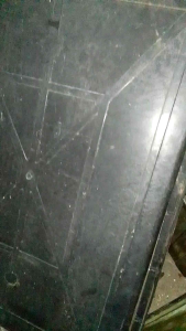 tatakn kandang kucing bahn tebal