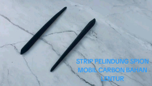 PELINDUNG SPION MOBIL VARIASI UNIVERSAL KARET CARBON SET 2 PCS
