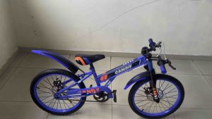 CANDY 80% CBU SIAP PASANG LAJAK 20 INCHES INCI BICYCLE BASIKAL NYAMUK READY STOCK TO SHIP DOUBLE DOWNHILL SUSPENSION FORK