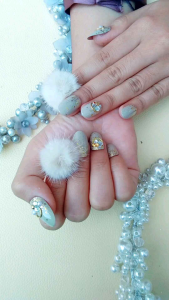 Kuku Pom Pom P1/KUKU PALSU PENGANTIN