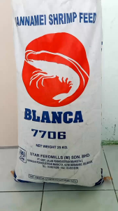 MAKANAN UDANG/LOBSTER AIR TAWAR(36% PROTEIN) REPACK BLANCA 7706