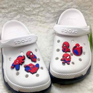 JBHero 🍭🌈👠🤩 ตัวติดรองเท้ามีรู “ สไปเดอร์ แมน ” 🌈👠Shoe Charm “ Spider man” งานดี งานละเอียด