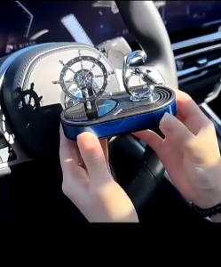 parfum pajangan dashboard mobil motif kemudi kapal lumba2 tenaga surya