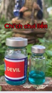 [Chính hãng 100%] Chích đá DEVIL Xanh cực mạnh đá tiền lớn hàng siêu VIP xanh nguyên chất không pha Thuốc đá chích trước đá 1h tăng bo khủng cho gà