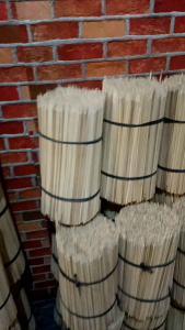 Tusuk sate corndog 20cm tebal 5mm isi 100pcs runcing & tumpul