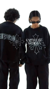 Cardigan Knitwear Ghost Dimension (SLEEPLESS X AUFCO)
