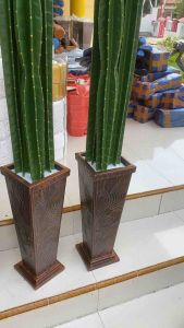 Kaktus Koboy Artifisial Fullset Tinggi 145cm