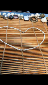 Dây chuyền ngọc trai ánh trắng hột nhỏ 4li nhỏ xinh