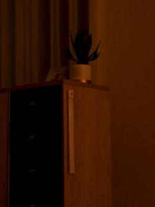 [SG STOCK] USB Rechargeable Motion Sensing Night Light - Warm White Wireless LED Light for Wardrobe Cabinet and Stairs