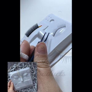 Eyelash Extension Practice Training Tray Plastic Beginer