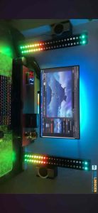 Mạch điều khiển ĐÈN LED nháy theo nhạc 1903 FullColor - Bản 2024 - Có IC đệm - Thêm cổng audio - Nháy siêu dính