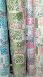 Kain Rayon Viscose Premium Motif Etnik 23064 per 0.5Meter Kain Rayon Viscose Premium