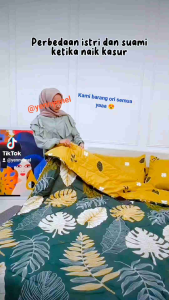 Bed Cover California Asli: Aksesoris Kamar Tidur Berkualitas