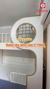 Giường tầng thông minh hiện đại cao cấp Ohaha - GTHĐ029