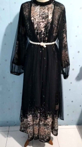 GAMIS BUNGA CERUTY ROMPI TILE PREMIUM