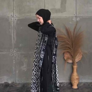 Outer Tenun Wanita Motif Toraja: Outer Wanita Trendy