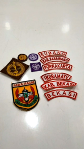 1 Set Kwarda Kwartir JAWA BARAT+ Atribut Pramuka