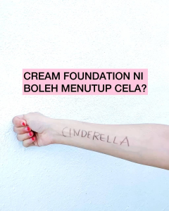 NEW Cinderella Cream Foundation w/o box