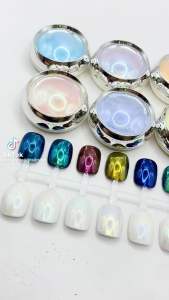 Set 6 hũ bột tráng gương ánh trai hiệu ứng siêu bóng loáng tạo vô số mẫu nail tráng gương HOT [ 𝐓𝐔́ 𝐀𝐍𝐇 𝐍𝐀𝐈𝐋 ]
