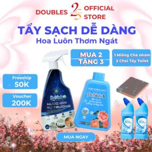 Combo Chai Tẩy Đa Năng 500ml Và Nước Dưỡng Hoa 300ml - Tiện lợi tiết kiệm an toàn cho gia đình