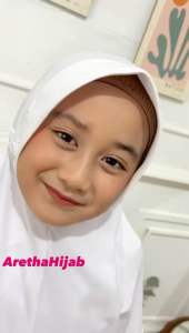 Hijab instan Serut Anak Aretha Hijab