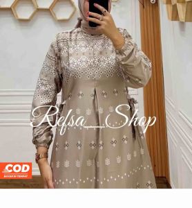 DREES YASMIN PREMIUM /GAMIS SILK PREMIUM /BAJU MOTIF TERLARIS /GAMIS BUSUI FRIENDLY PREMIUM