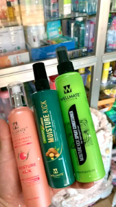 [Chính Hãng]Xịt dưỡng phục hồi tóc Wellmate Moisture Kick Argan Collagen 160ml