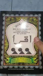 buku iqro besar bandel buram ukuran (15x21cm)