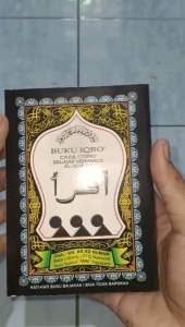 buku iqro kecil ukuran 10x14cm free kalam 1
