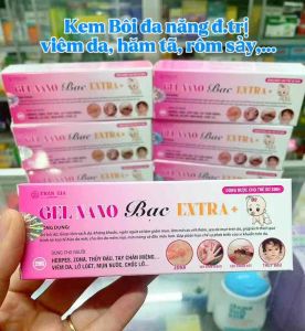 Gel Nano Bạc Extra giúp kháng khuẩn ngăn ngừa và làm giảm mụn làm mờ các vết thâm sẹo mụn trên da tube 20gr