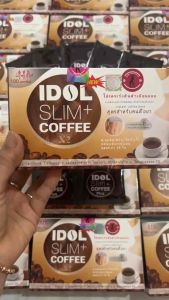( Giảm Cân Ngay Gói Đầu Tiên ) Cà Phê Idol Slim_ Coffee Giảm Cân Hộp 10 Gói Loại Mạnh