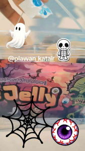 💢30ชิ้น💢 เยลลี่ลูกตา 💀🎃พุดดิ้งลูกตา 👁️🦇กระทะ พร้อมผงเป๊าะแป๊ะ แตกในปาก ทุกชิ้น