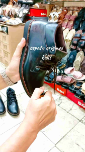 SEPATU KULIT SEMI BOT PRIA TERBARU