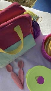JIGLIE SHOP SILICONE LUNCH BOX 3 IN 1 set DIVISION FREEZER SAFEMICROWAVE SAFEAIR FRYER SAFEDISWASHER SAFE BPA FREE