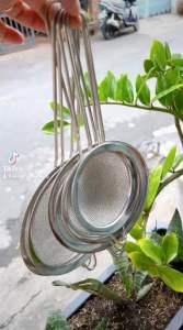 Rây Lọc thức ăn inox 304 Bằng Thép Không GỉLọc Chanh lọc cháo size 10cm đến 20cm