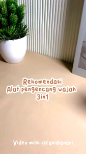 Pengencang Kulit Wajah Neck Eye Face Massager Alat Pemijat Wajah Setrika Wajah