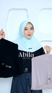 ABILA Sport Daffi Hijab Olahraga Premium Jersey Yoga Pound Fit Kerudung Jilbab Instan Viral