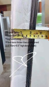 (Extra Firm) Fibre Night 2” Full Natural Fibre Topper with Organic Cotton Fabric