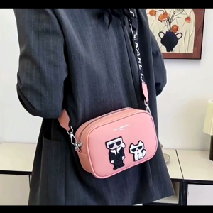 Trendy Mini Square Bag Cross-Border Chic Shoulder Sling Strap Bag for Women Beg Wanita Berpetak Segi Empat Cantik Elegan