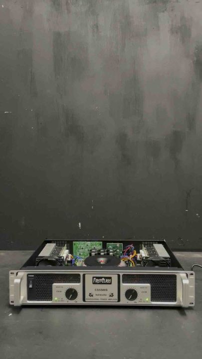 power firstclass cs 5500s original 2 channel first class cs5500