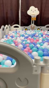 5.5cm Ocean balls only and ocean ball with ball pit for trampoline slide ball pit ball toys