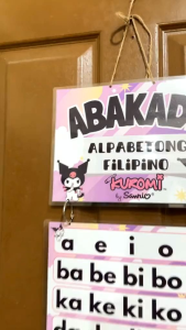 ABAKADA Reading Wall Hanging Chart FULLY LAMINATED for Kids