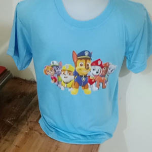 Kaos Anak Berkualitas Tinggi Motif Paw Patroli Usia 2-10 Tahun