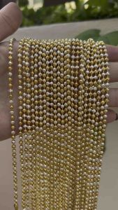 สร้อยคอ 2 กษัตริย์งานทองเหลือง 24k