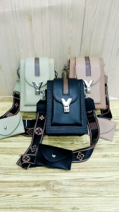 Tas selempang hp Yuna tali bisban free dompet koin