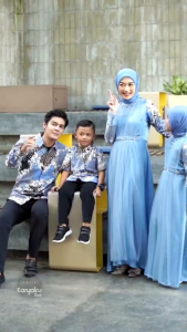 READY Couple gamis Cantika dress bagus untuk lebaran mewwah banget