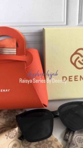 SKYSHOP HIJAB RAISYA SERIES BY DEENAY SIZE 115 X115CM BAHAN VOAL FINISHING SEWING KERUDUNG SEGIEMPAT MURAH